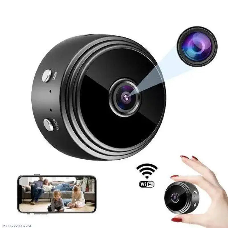 Mini A9 WiFi Security Camera – HD, Night Vision