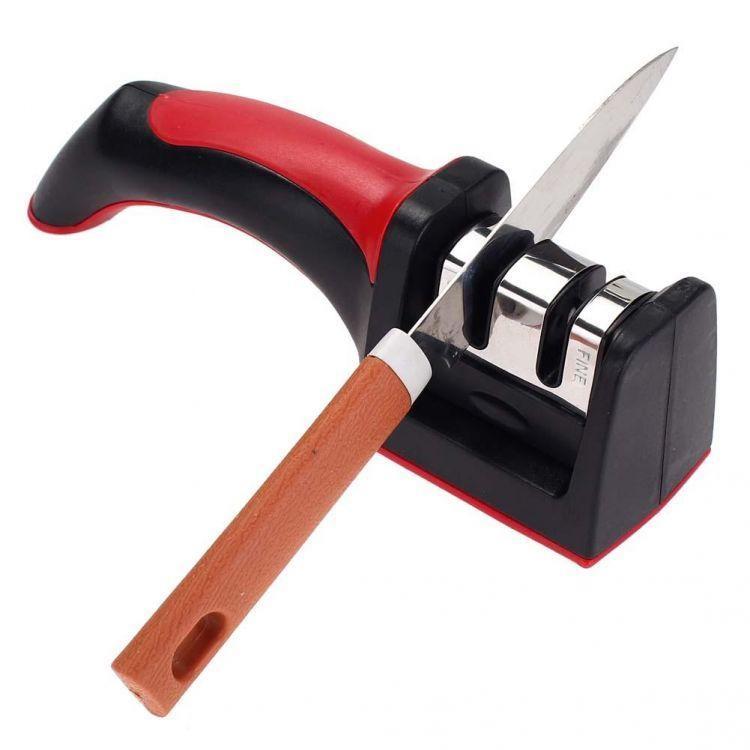 3-in-1 Stainless Steel Knife Sharpener