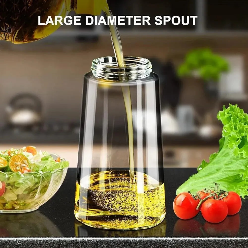 Glass Oil Spray Bottle – Leak Proof Mister for Cooking